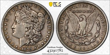 1879 $1 VF30