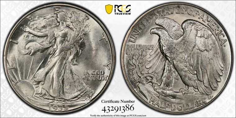 Cert 43291386 - Coin Image