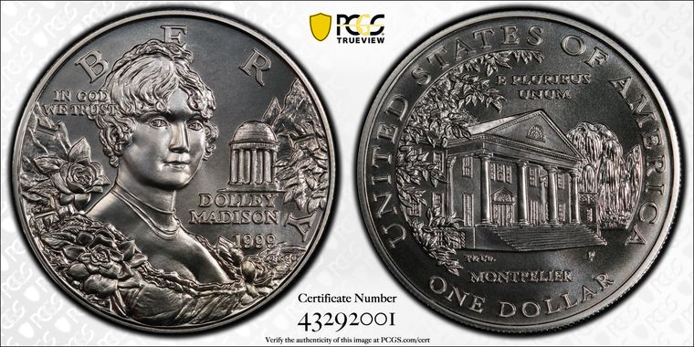 Cert 43292001 - Coin Image