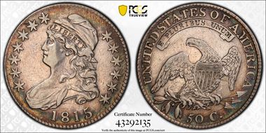 1815/2 50C VF35