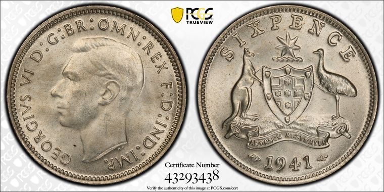 Cert 43293438 - Coin Image