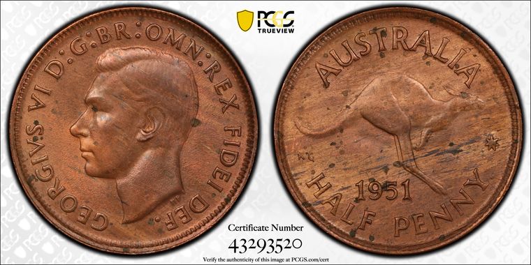 Cert 43293520 - Coin Image