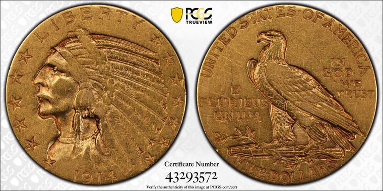 Cert 43293572 - Coin Image