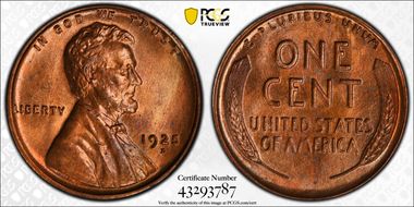 1925-D 1C MS64RB