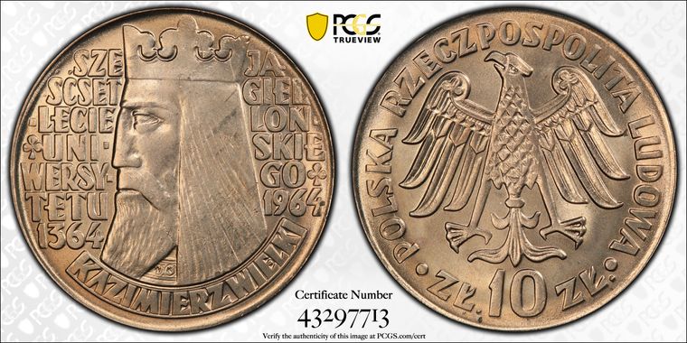 Cert 43297713 - Coin Image