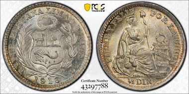 1916-FG 1/2 Din KM-206.2 MS67