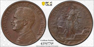 1917-R 2C MS62BN