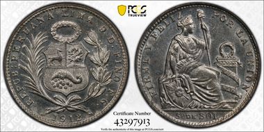 1912-FG 1/5 Sol MS62