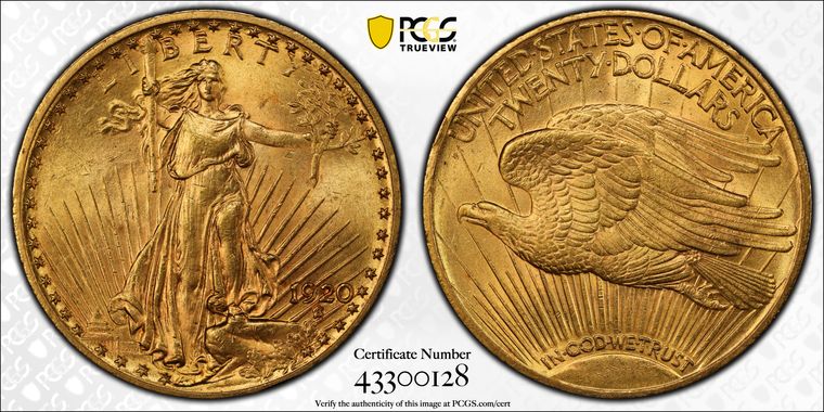 Cert 43300128 - Coin Image