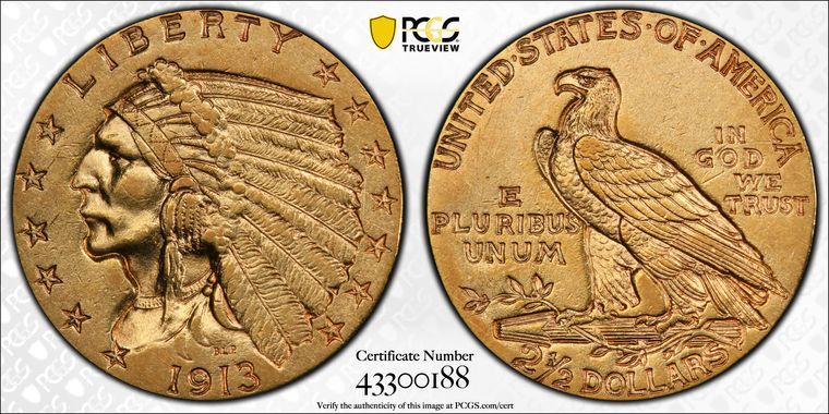 Cert 43300188 - Coin Image