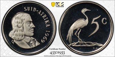 1969 5C Afrikaans PR68DCAM