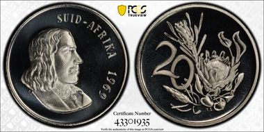 1969 20C Afrikaans PR69CAM