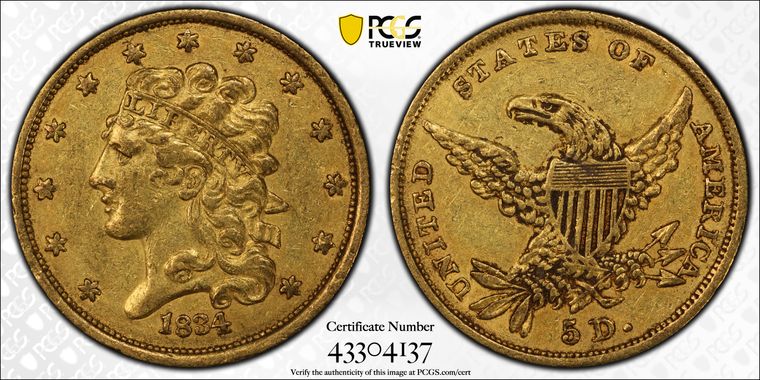 Cert 43304137 - Coin Image