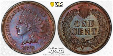 1878 1C MS64BN