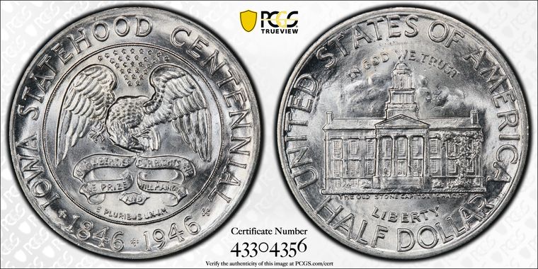 Cert 43304356 - Coin Image