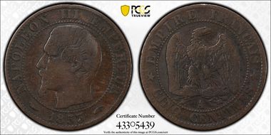 1853-A 5C Gad-152 F-116 VF25BN