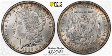1887-O $1 MS63