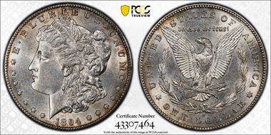 1894-S $1 AU55