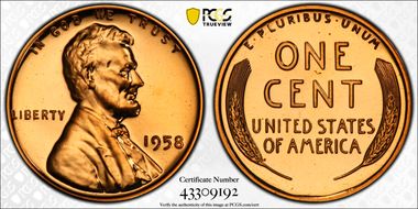1958 1C PR67RD