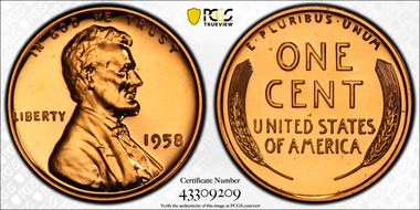 1958 1C PR67RD