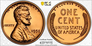 1958 1C PR67RD