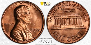 1972 1C MS66RD