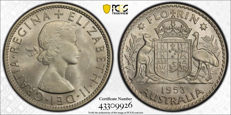 Cert 43309926 - Coin Image