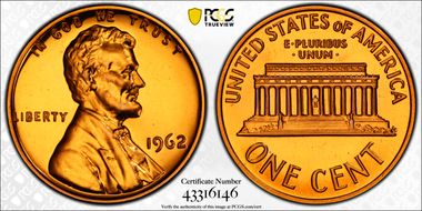 1962 1C PR68RD