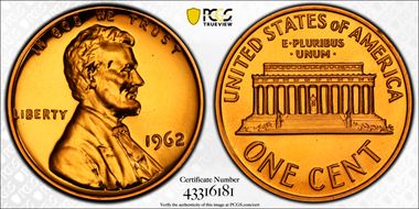 1962 1C PR68RD