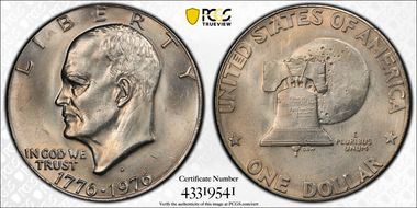 1976-D $1 Type 1 MS65