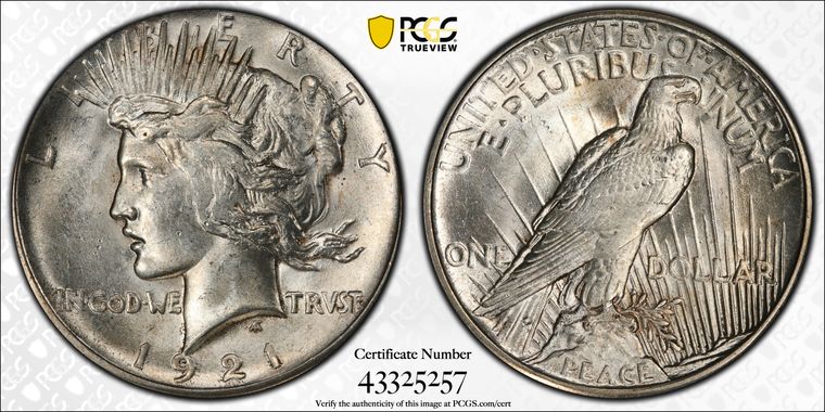 Cert 43325257 - Coin Image