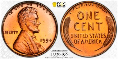 1954 1C PR67CAM