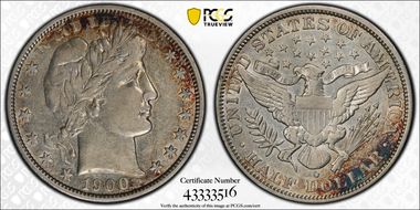 1900-O 50C XF40