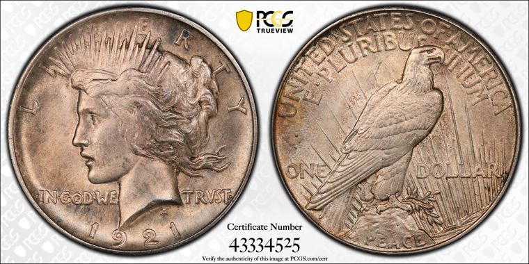 Cert 43334525 - Coin Image