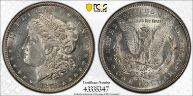 1878-S $1 MS63