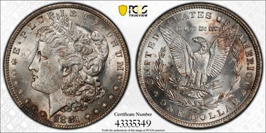 1881-O $1 MS61