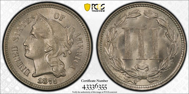 Cert 43336355 - Coin Image