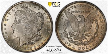 1885 $1 MS62