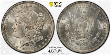 1883-O $1 MS64