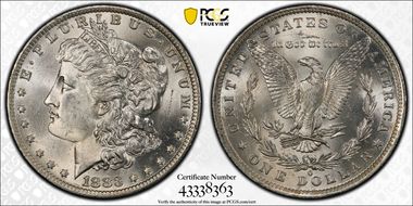 1883-O $1 MS64