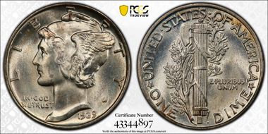 1939 10C FS-101 DDO MS66FB