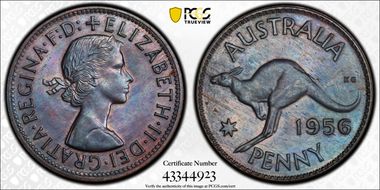 1956 (m) 1D MS63BN