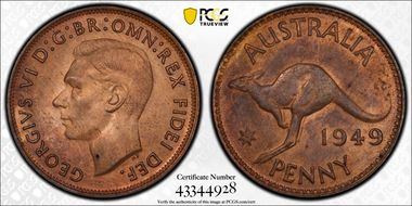 1949 (m) 1D MS64RB