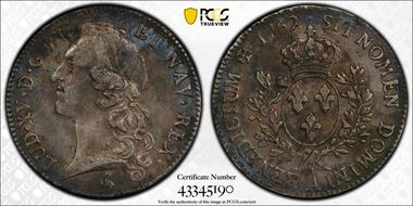1762-A Ecu Gad-322 No Dot, 1st Sem. N1