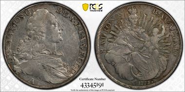 1773-A Thaler D-1954 AU50