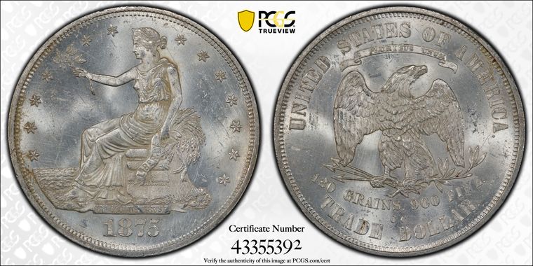 Cert 43355392 - Coin Image