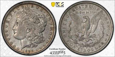 1888-O $1 Doubled Die Obverse N1