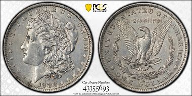 1882-O/S $1 Strong N1