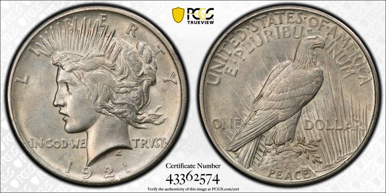 Cert 43362574 - Coin Image