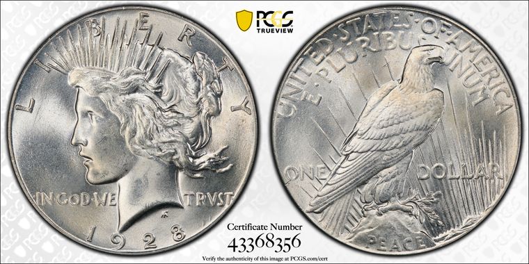 Cert 43368356 - Coin Image